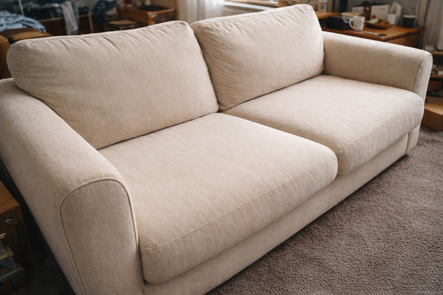 После чистки